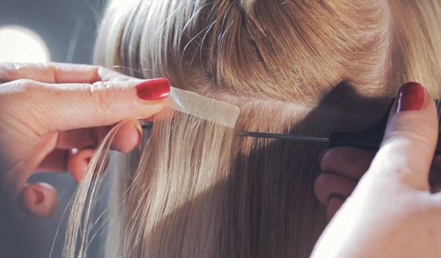 Teippipidennysten laitto